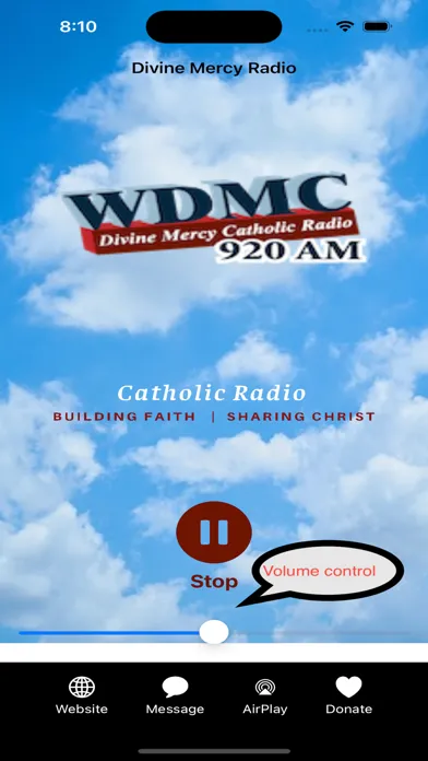 WDMC 920 AM Divine Mercy Radio應用截圖